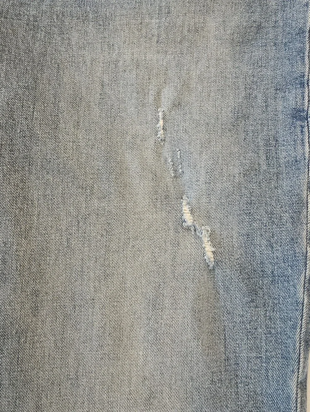 J.Crew Men’s 32T Classic Straight Light Wash Distressed Jeans